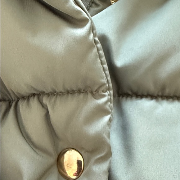 J. Crew Sage Green Women's Puffer Coat - Picture 3 of 11